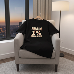 Brain 1% Unisex Stretch T-shirt