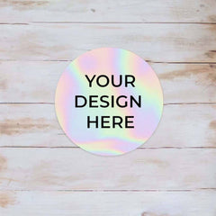 Holographic Round Stickers