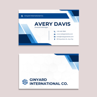 Professional Business Card