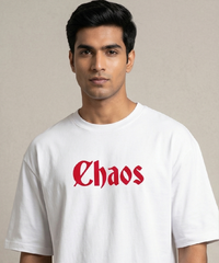 Chaos Oversized T-Shirt Both Side Print