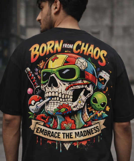 Born From Chaos Oversized Standard T-Shirt