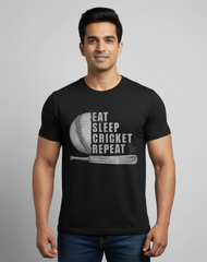 Eat Sleep Cricket T-Shirt