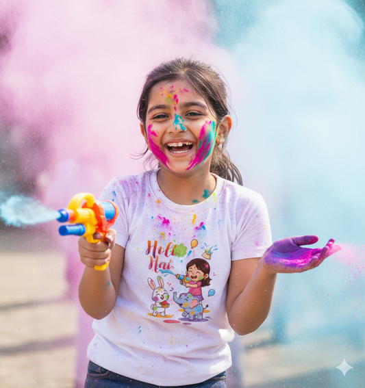 Girl's Holi T-Shirt
