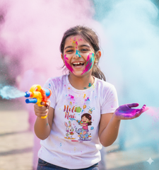 Girl's Holi T-Shirt