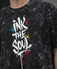 Ink The Soul  Acid Washed Oversized Tee
