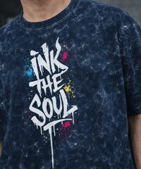 Ink The Soul  Acid Washed Oversized Tee