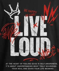 Live Loud Oversized Essential Tee - Built for Statement Comfort