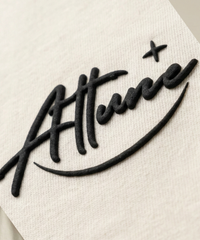 Attune's Unisex Oversized T-Shirt with Puff Print