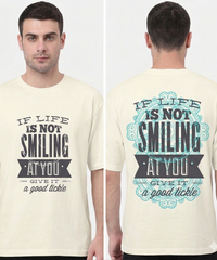 Life Similing Unisex Oversized Classic T-Shirt