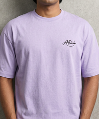 Attune's Unisex Oversized T-Shirt with Puff Print