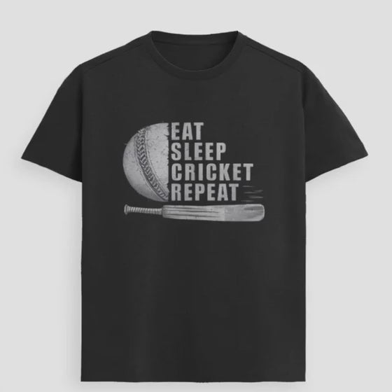Eat Sleep Cricket T-Shirt