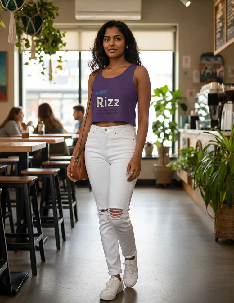 Marlin Rizz Model Rizz Crop Tank β AttuneCollections