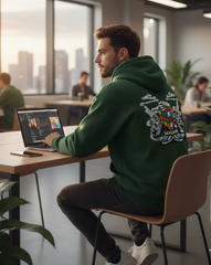 Rubiks Unisex Oversized Hoodie