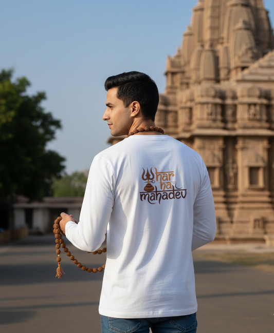 Har Har Mahadev Full Sleeve T-Shirt
